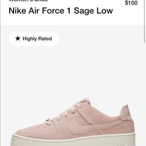 Nike Air Force 1 Sage low